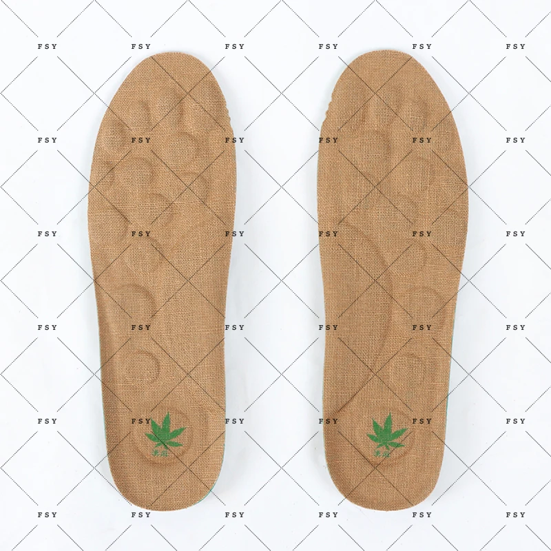 汉麻鞋垫四季款装舒适软底