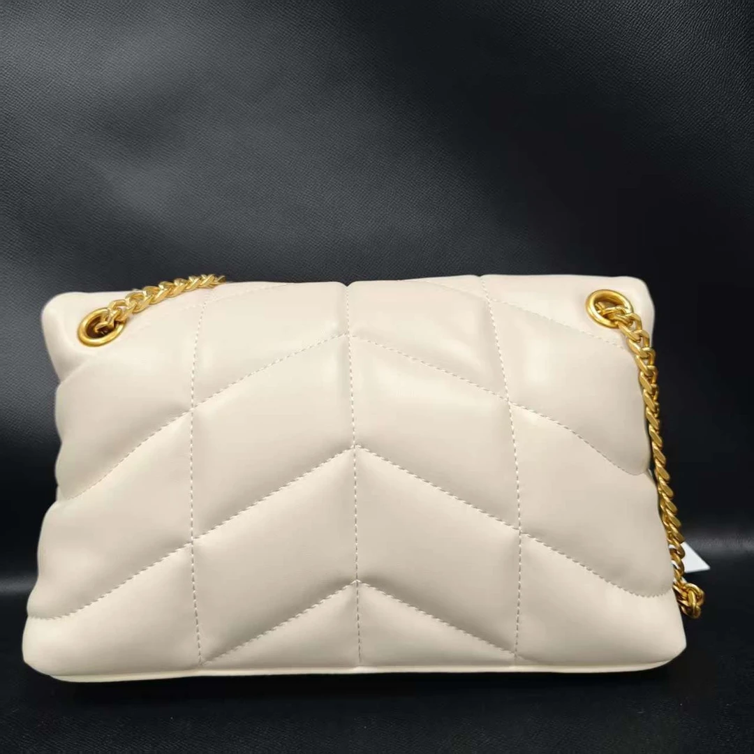 SMVP 高定奢品 时尚潮流真皮新款女包手提包 10446 白色云朵