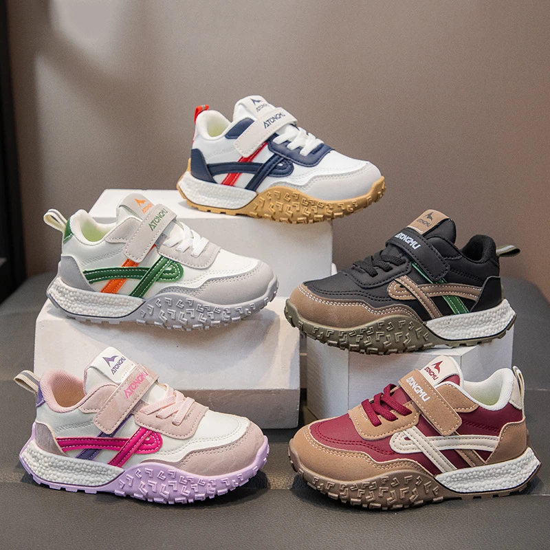 2025春季上新潮流帅气男女童运动鞋舒适软底童鞋男童休闲鞋女童鞋