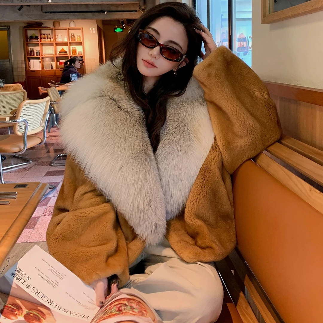 时尚高端显瘦复古港风女士冬季保暖气质爆款～（以直播间为准）