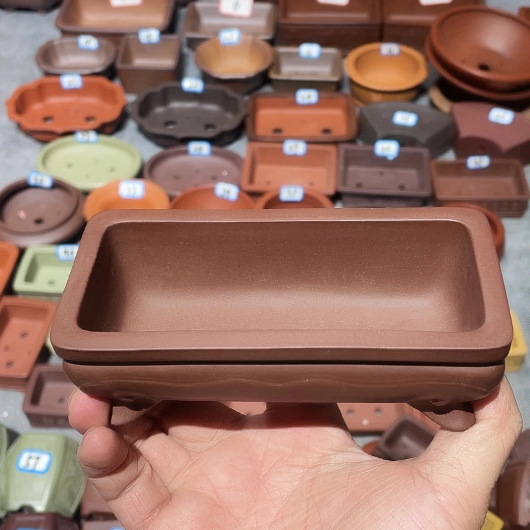 紫砂紫砂小盆11.5*5*3