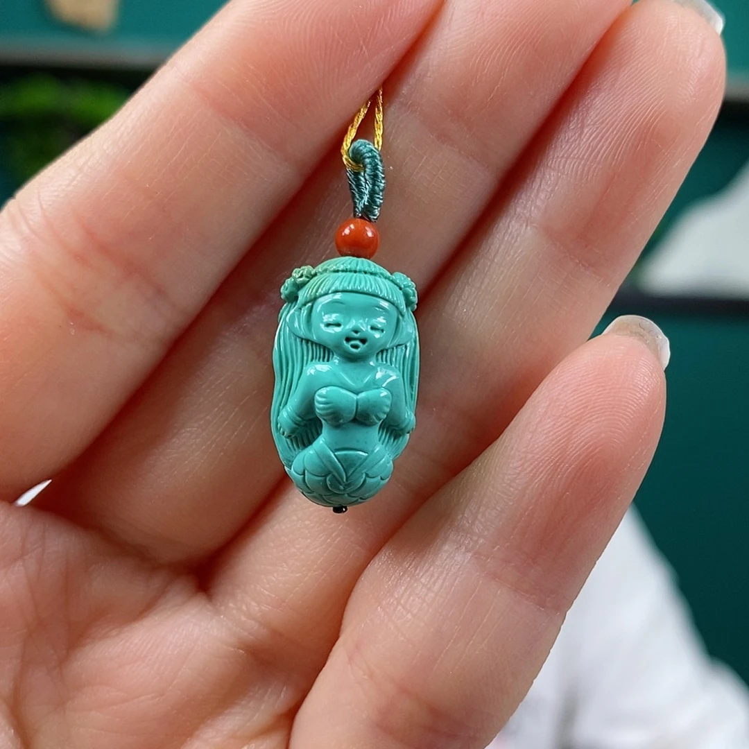 未镶嵌绿松石珠宝奇石