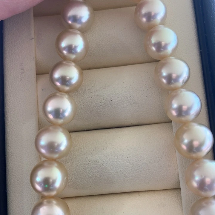 项链未镶嵌海水珍珠