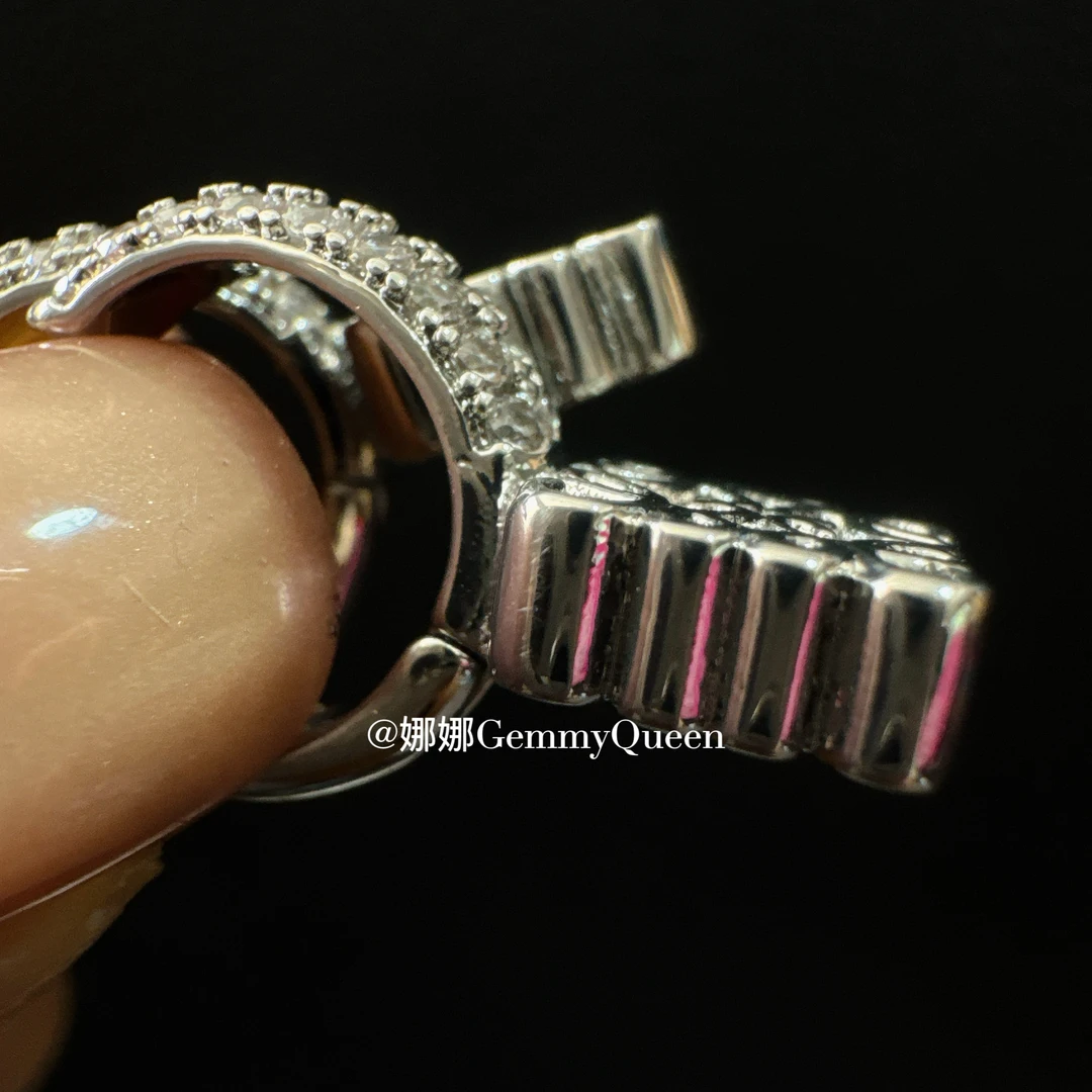 铜合金合成锆石耳饰 娜娜GemmyQueen耳环GQ05465