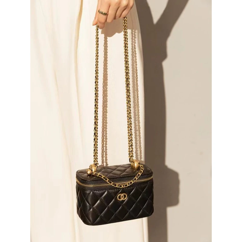 【南沙瑞熙】XC-8085黑色-轻奢小众设计感时尚百搭ins女士