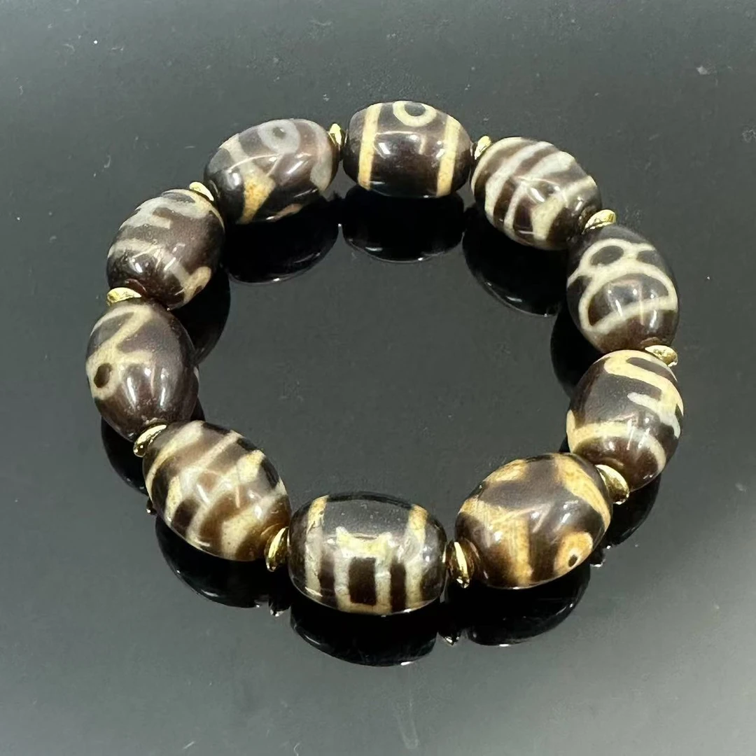 精品珍藏藏式达L多宝手串图腾随机S3