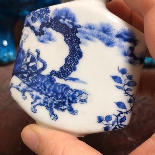 壶香**蟹陶瓷摆件手把件