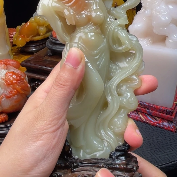 寿山石冬**阳寿山石雕刻