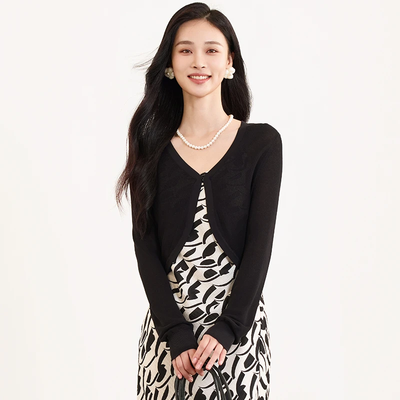 佳人苑开衫女春季新款J415047