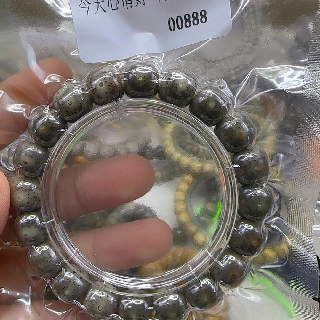 星月菩提手串134哈哈星月菩提桶12×11单圈