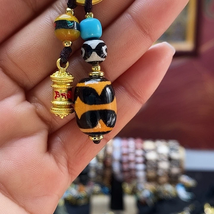 玛瑙/玉髓合金颈饰