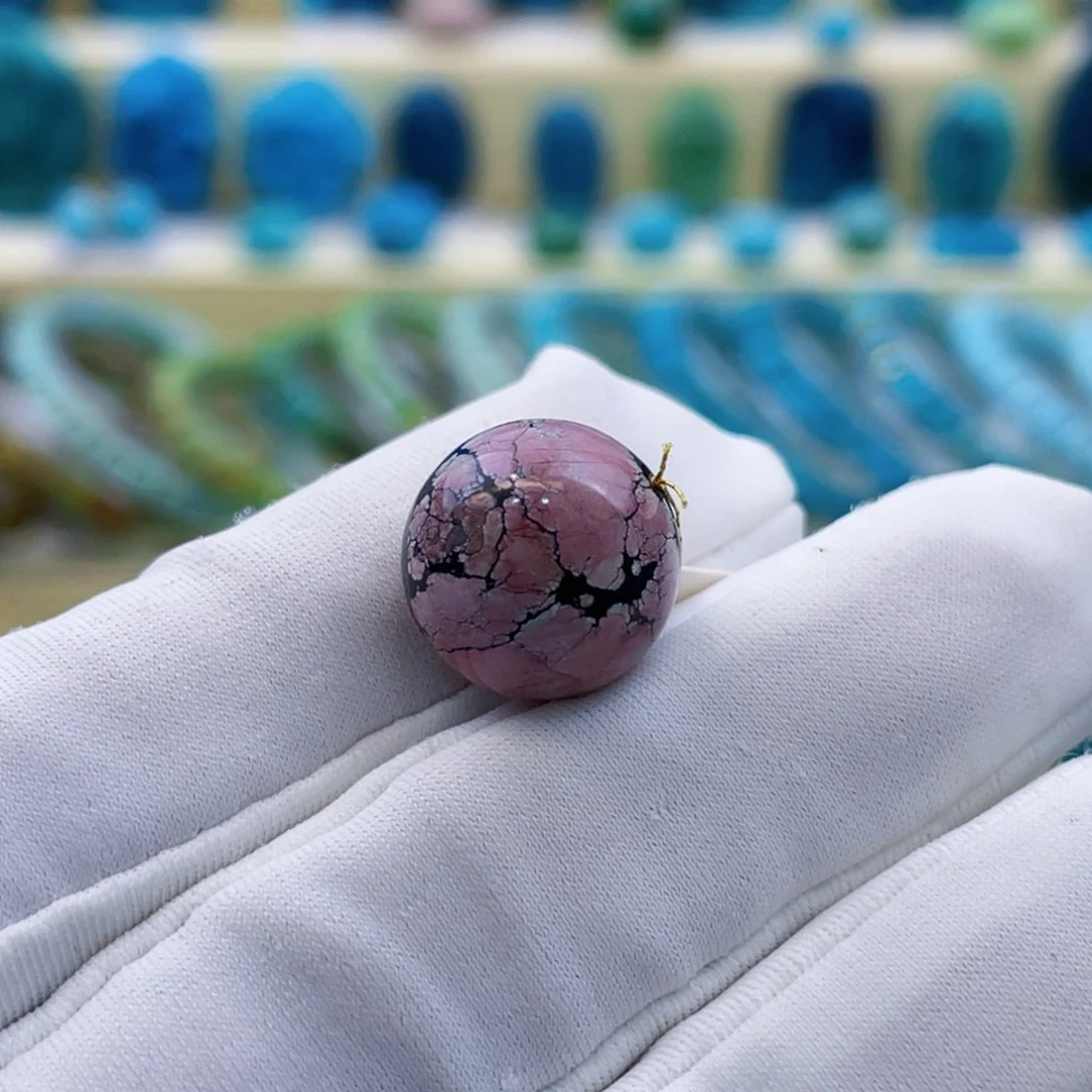 绿松石未镶嵌颈饰