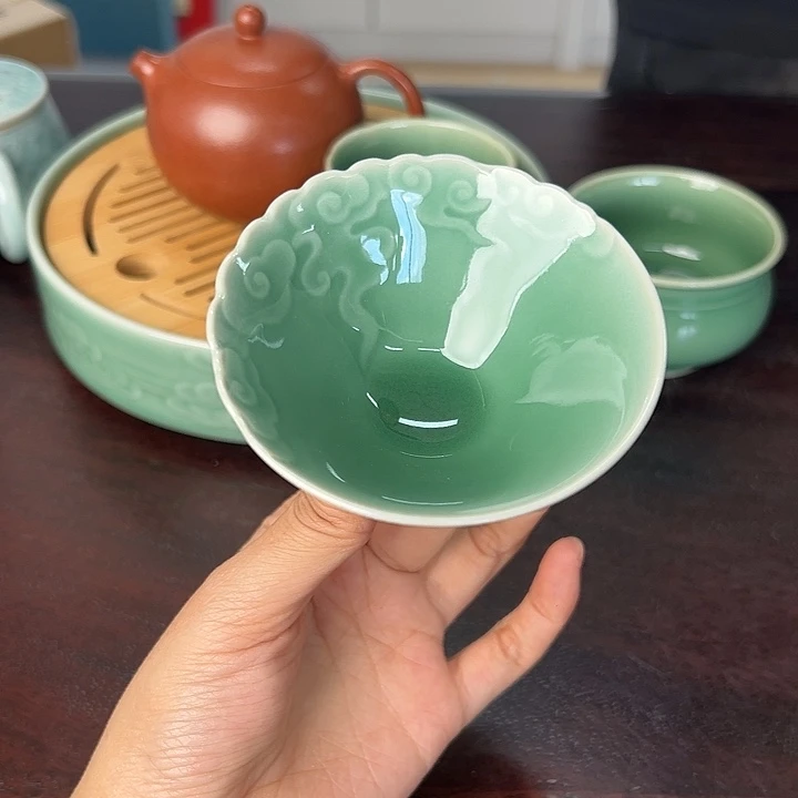 小米茶器龙泉云间青瓷