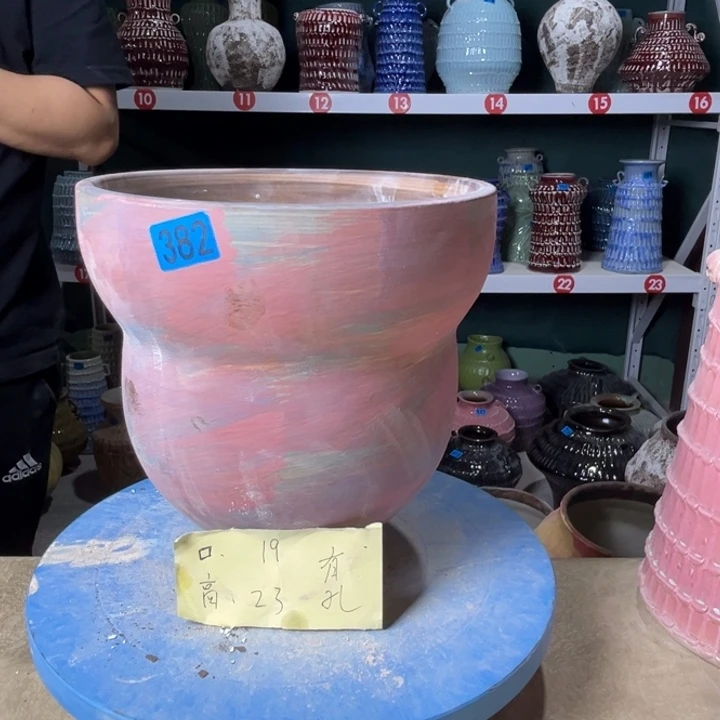 景德镇陶瓷花盆花器382