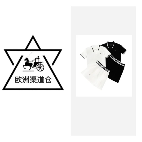 F.polo领休闲运动套装白色夏季纯色潮流夏装中腰短袖#7-TZ-02