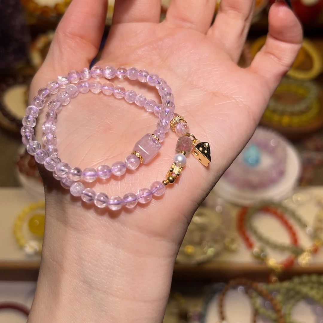 手串锂辉石未镶嵌?**K