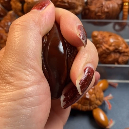 橄榄核手串/手链巴西玉华独款三面