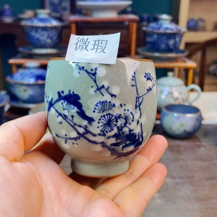 瓷片手工制作工艺精湛等