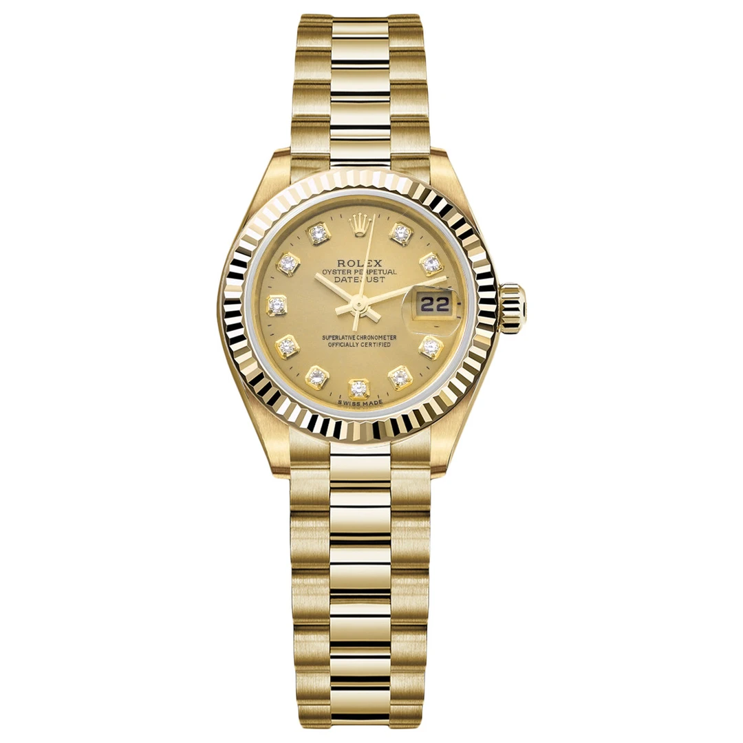 99新 Rolex/劳力士 女装日志型系列79178腕表/WHP039389