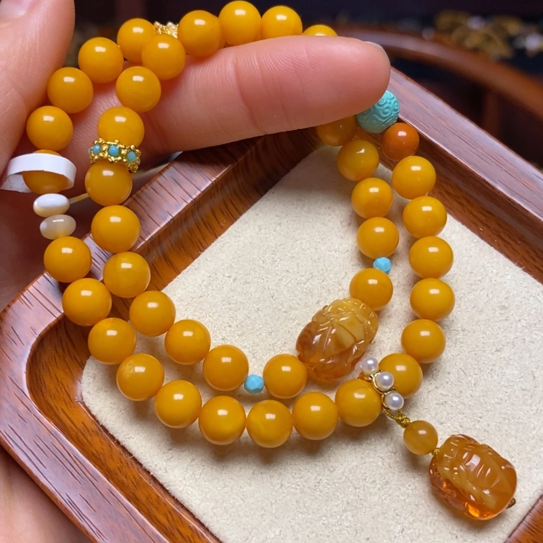 【闪购商品】蜜蜡手链未镶嵌手串