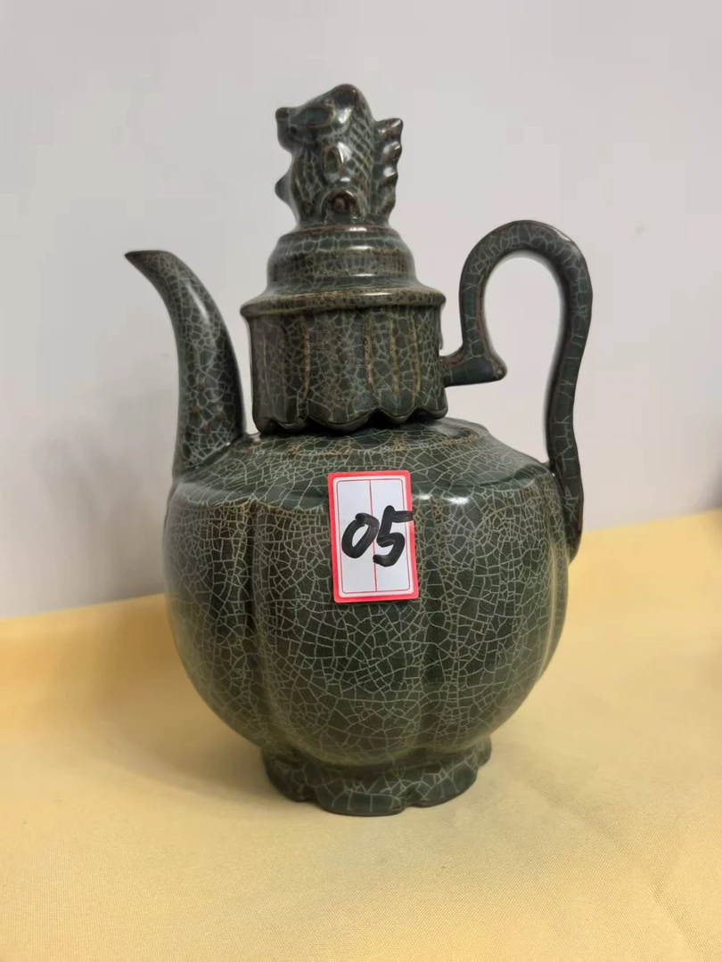 龙头盖壶纯手工陶瓷