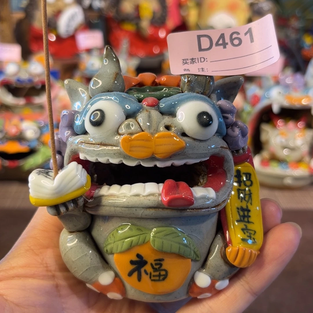 泥塑纯手工茶宠摆件