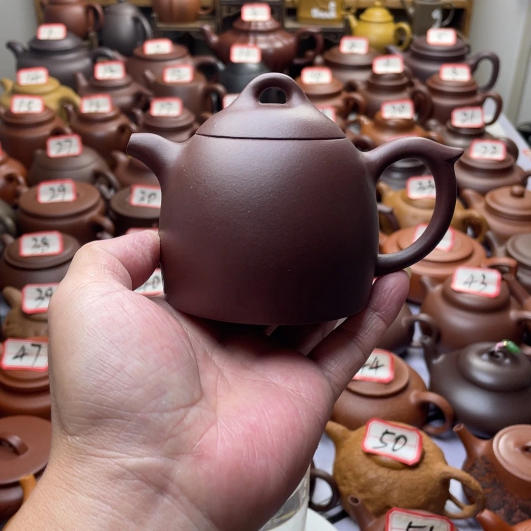 茶壶紫砂宜兴紫砂半手工