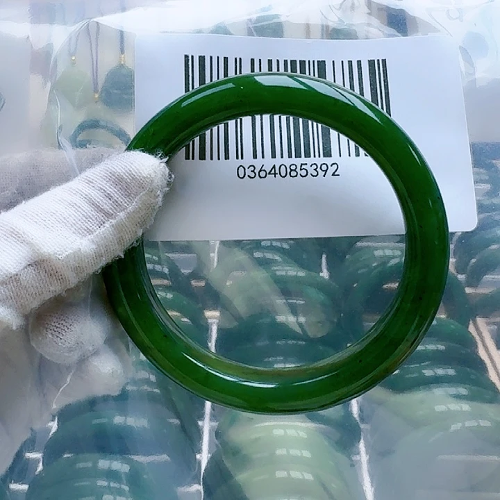 和田玉手镯未镶嵌60