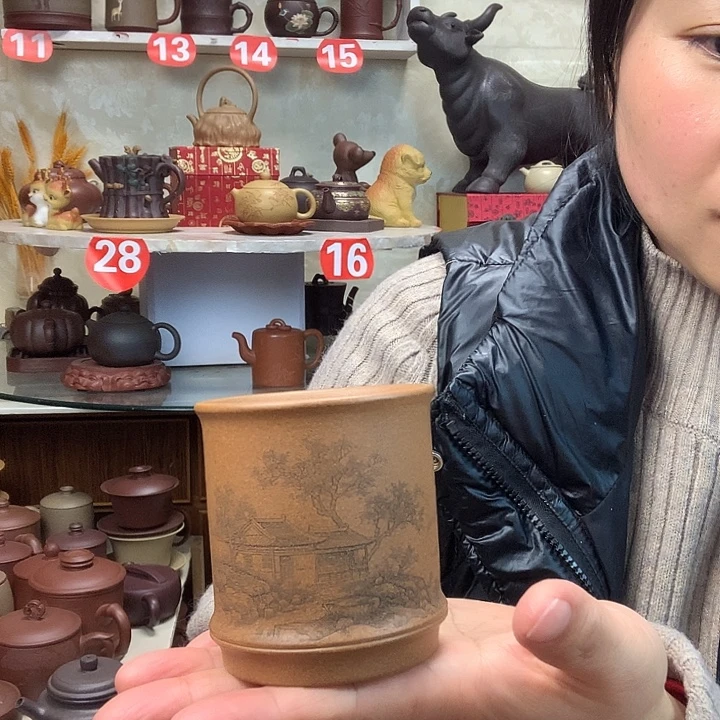 紫砂茶壶宜兴紫砂茶杯