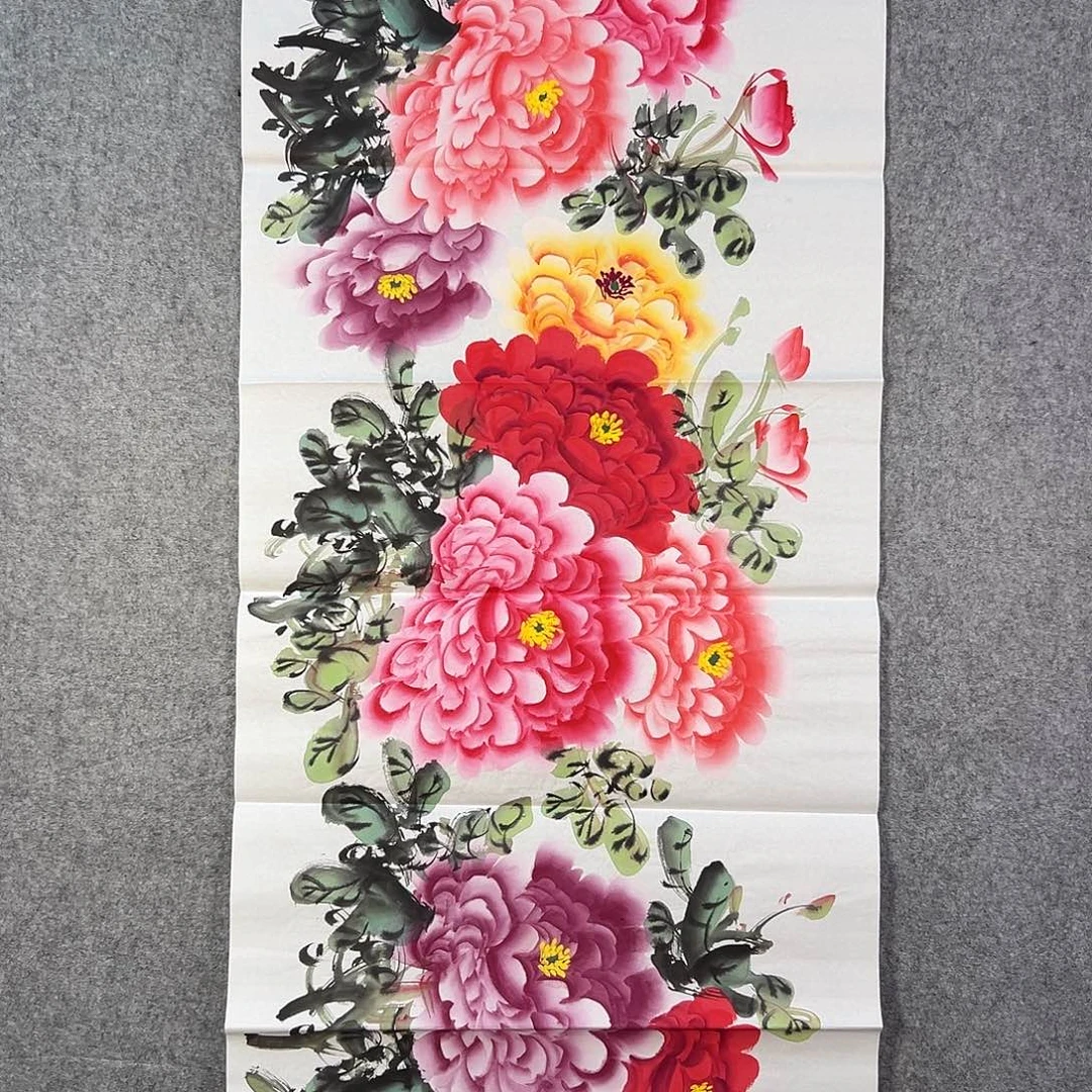 国画145 牡丹等植物资源优势显著突出而
