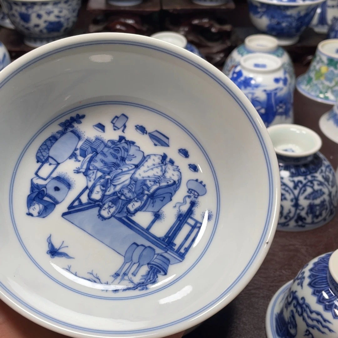 爱***建杯景德镇陶瓷现代手工陶瓷茶具