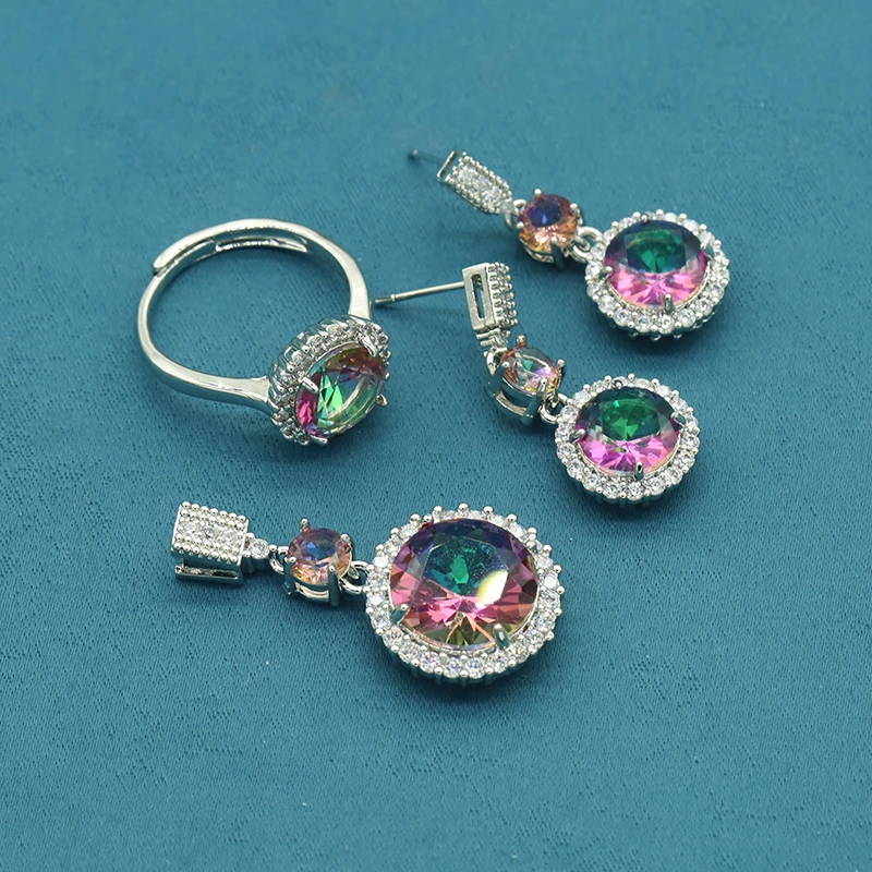 【高级定制】收藏级轻奢时尚设计吊坠套装M019