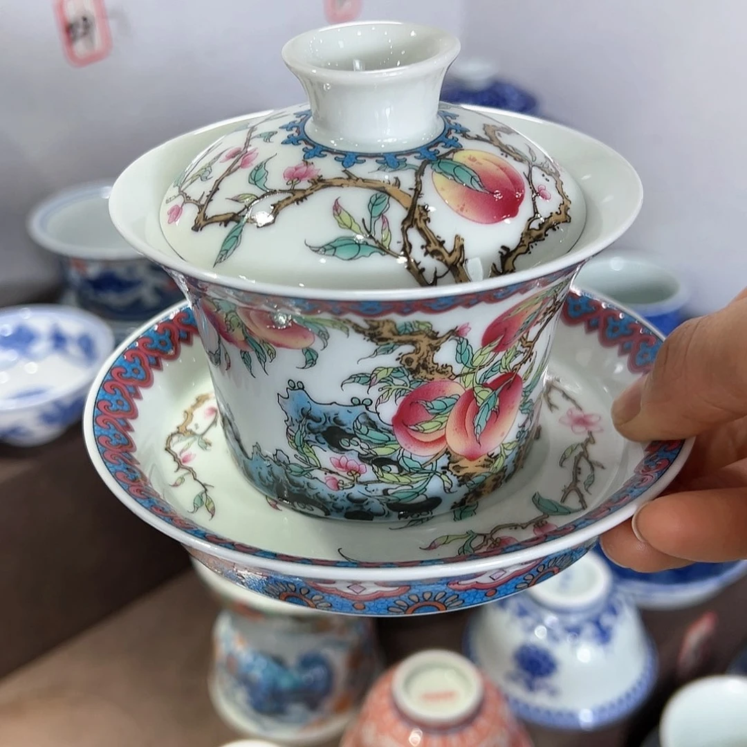 盖碗全场景德镇景德镇陶瓷艺术展