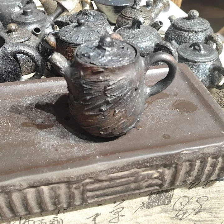留*语全手工制作瑕疵正把壶