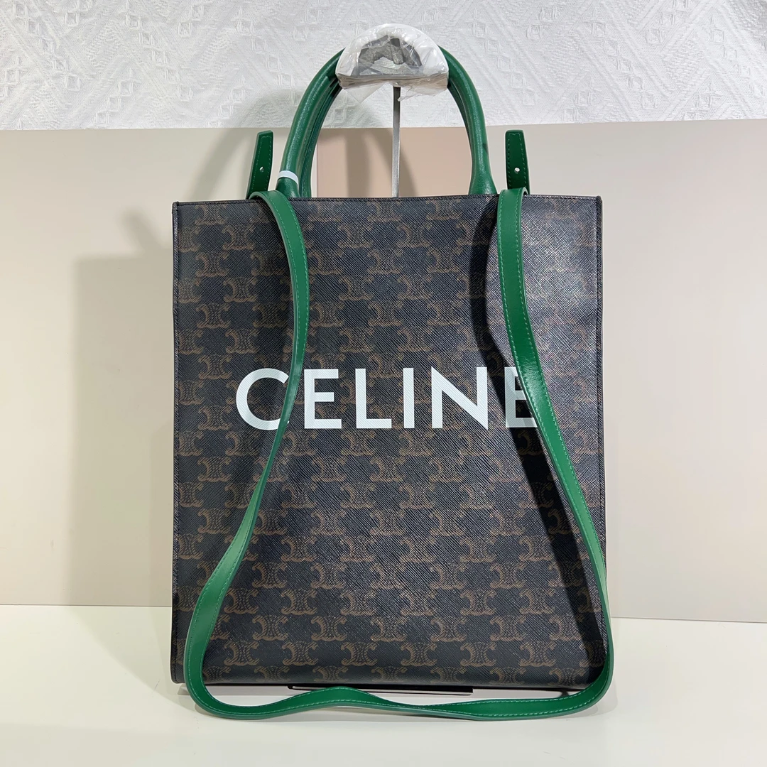 95新 Celine/思琳 celine赛琳老花托特包cj5796