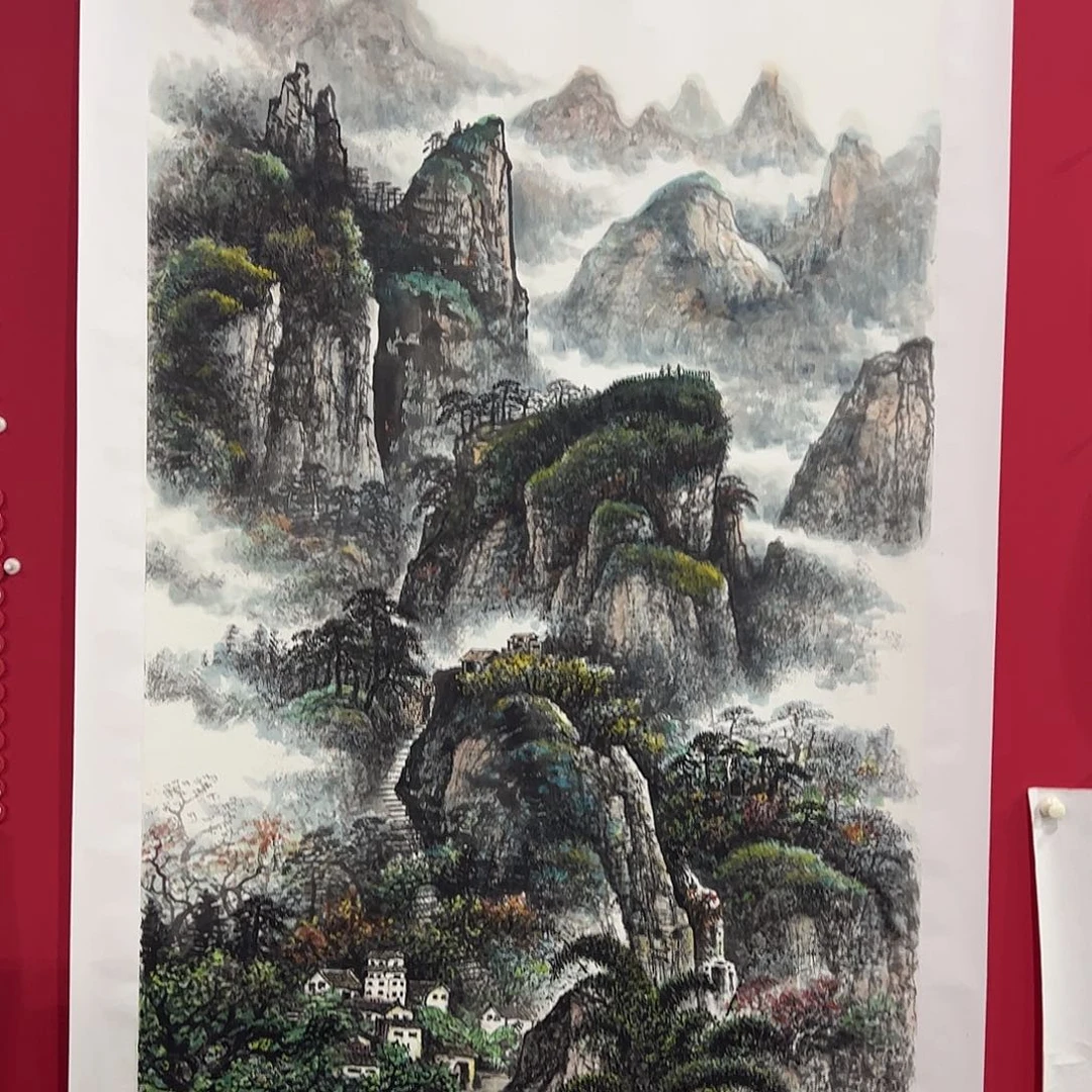 清***骨国画蒋荣生老师精品
