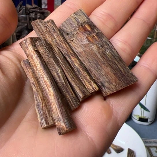 沉香碎屑沉香奇楠白棋树心油老料10克