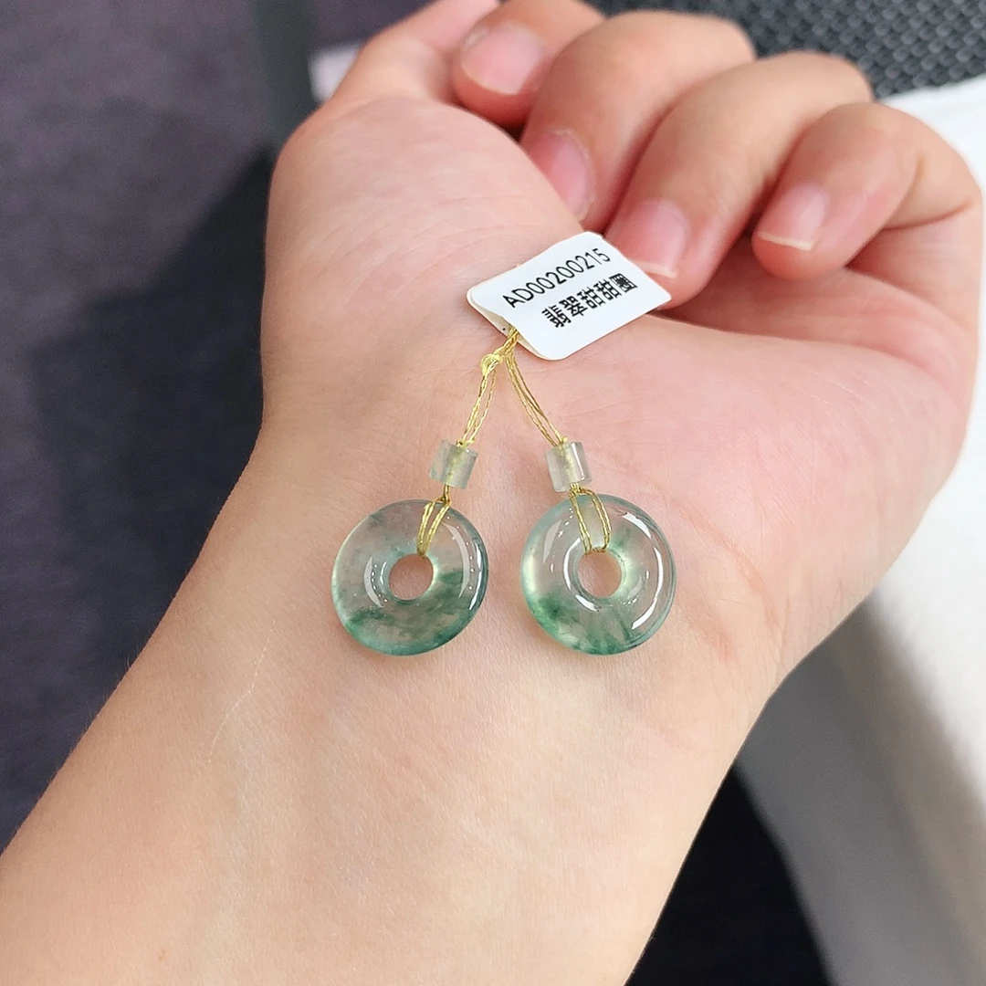 未镶嵌戒指翡翠甜甜圈