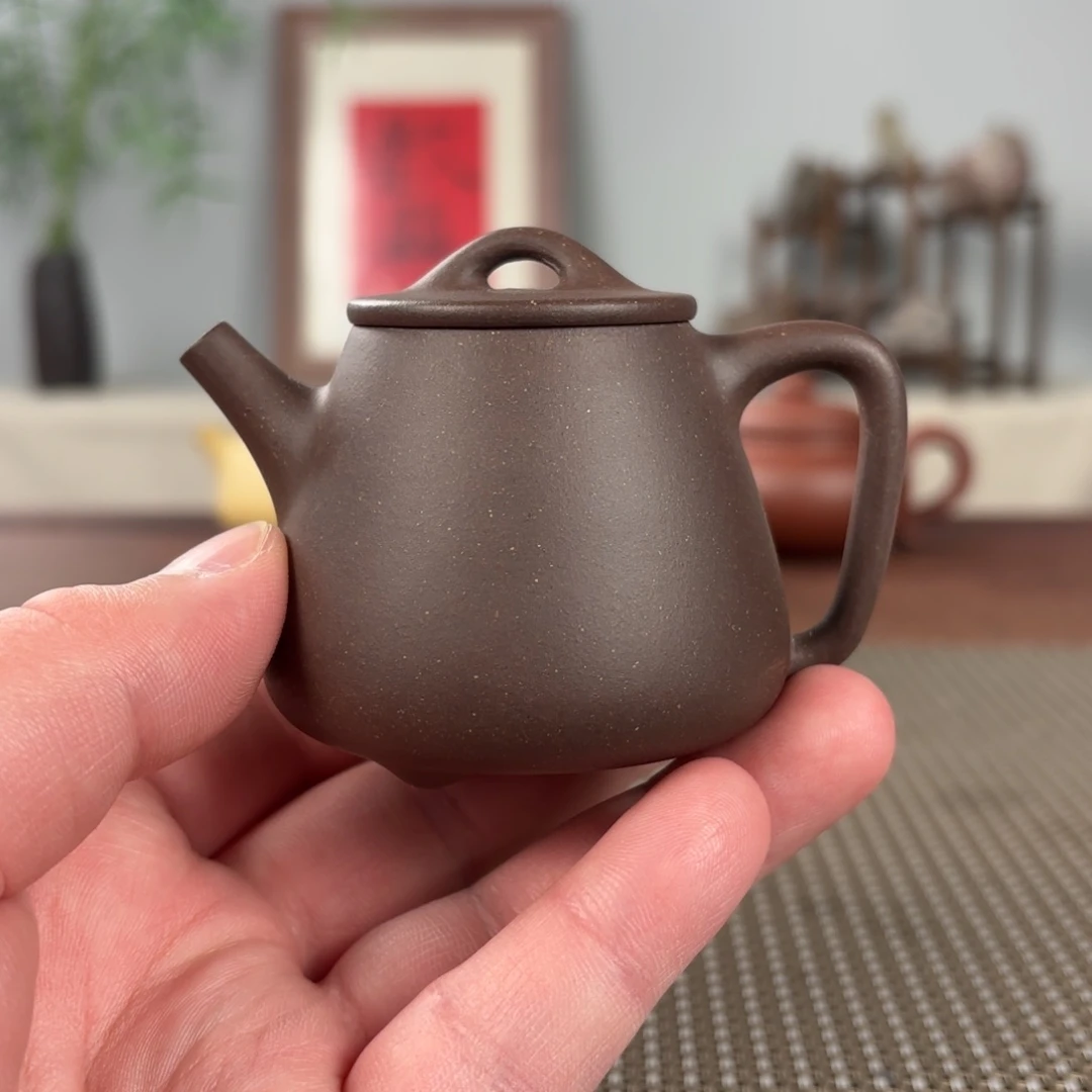 紫砂茶壶黄龙山原矿紫砂壶