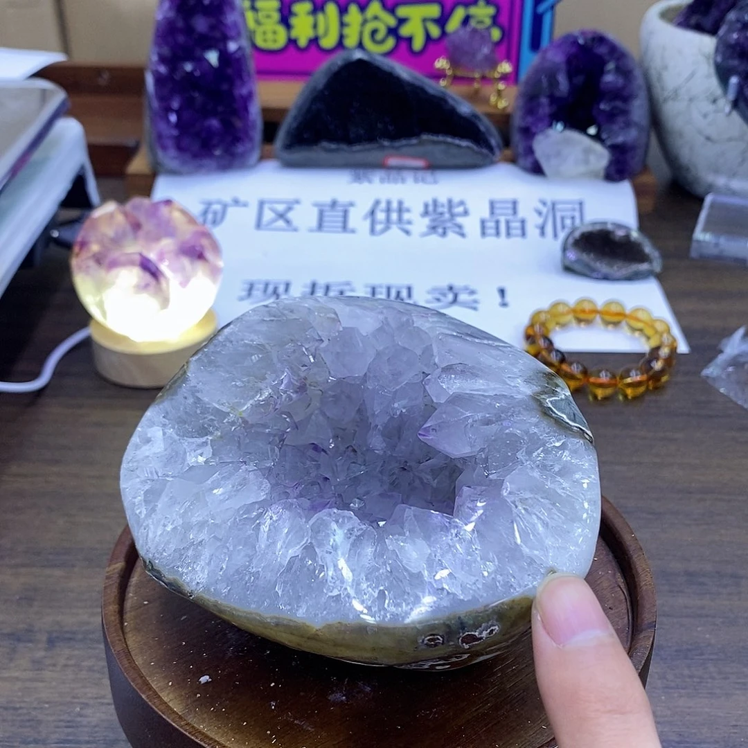 未镶嵌大型摆件（非配饰）紫晶