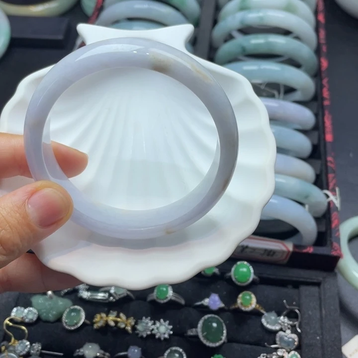 翡翠未镶嵌手镯翡翠手镯58.8圈口福利