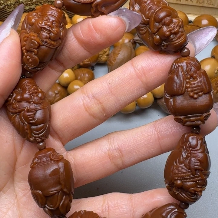 橄榄核手串/手链财神