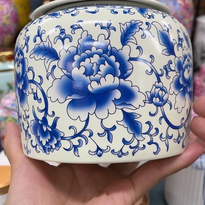 高端陶瓷茶叶密封罐