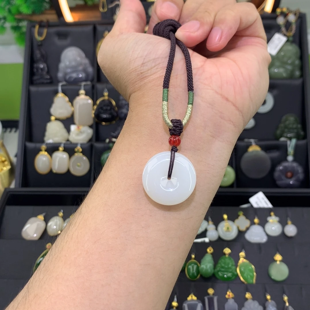 和田玉（白玉）未镶嵌吊坠(不含链)