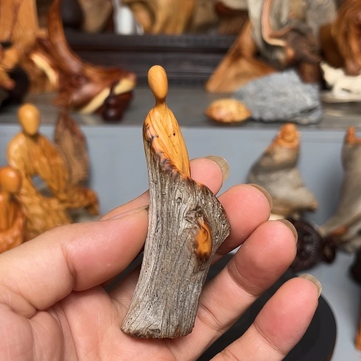 柏木（崖柏）崖柏无相摆件原皮