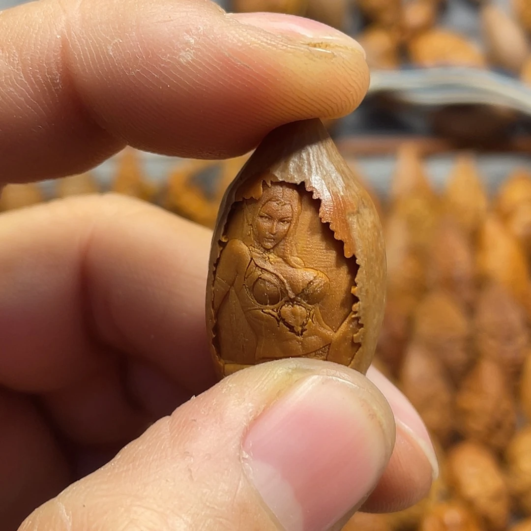 橄榄核手串/手链包衣美女146