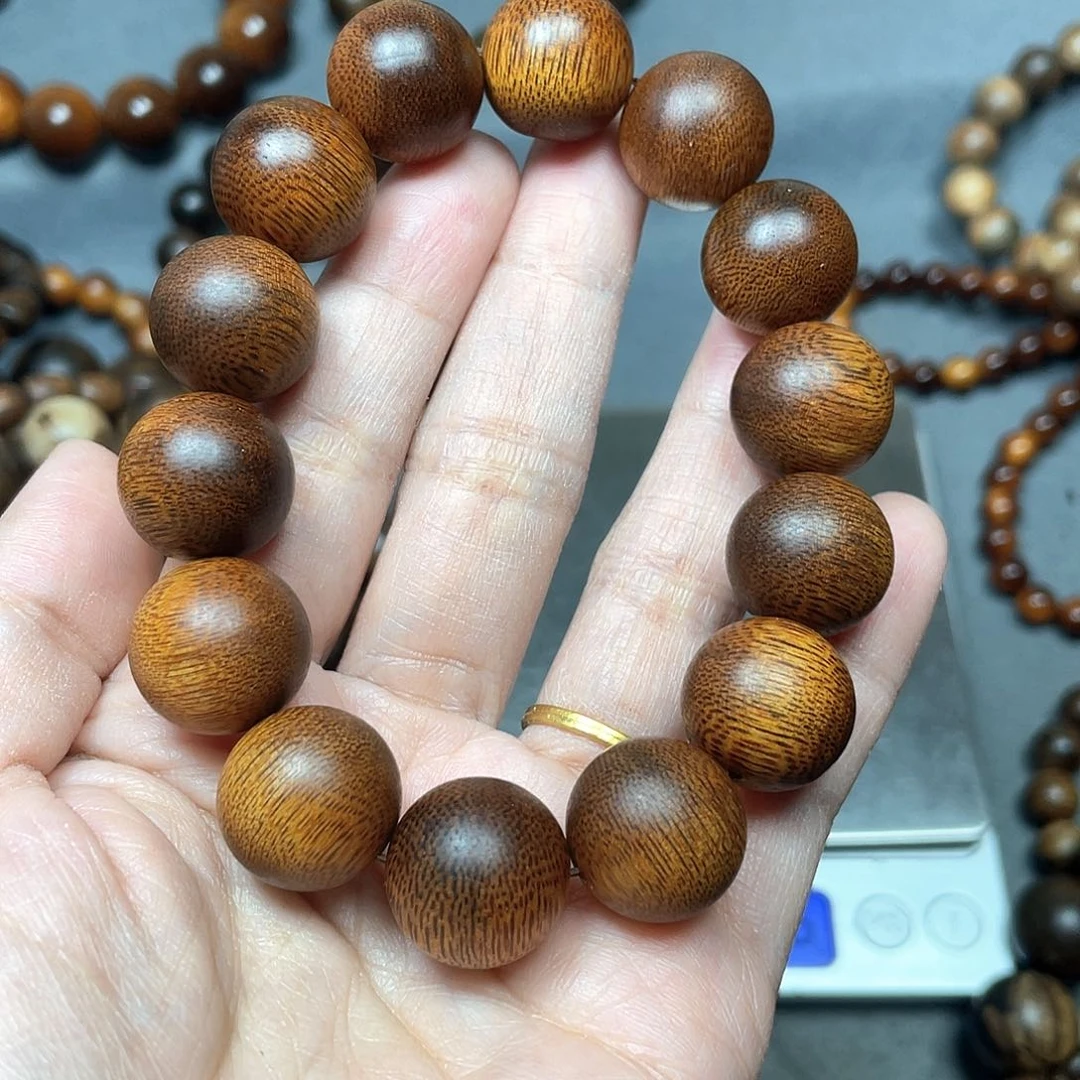 沉香手串静**心富森红土1.6