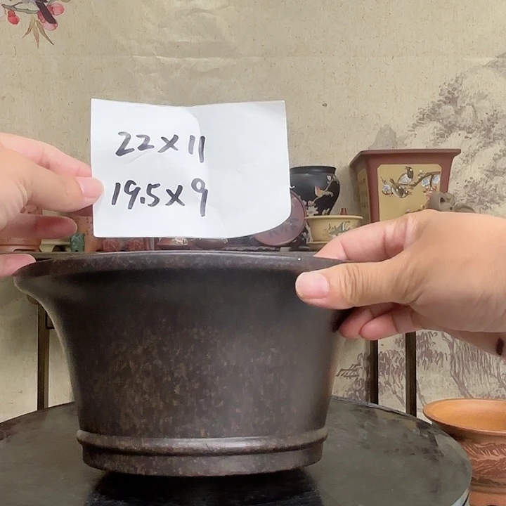 紫砂花盆宜兴紫砂