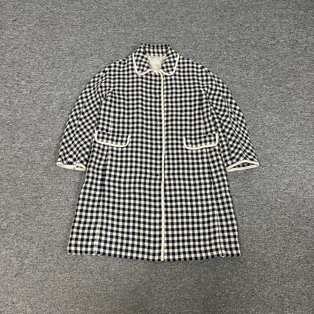 99新 MaxMara maxmara 千鸟格大衣