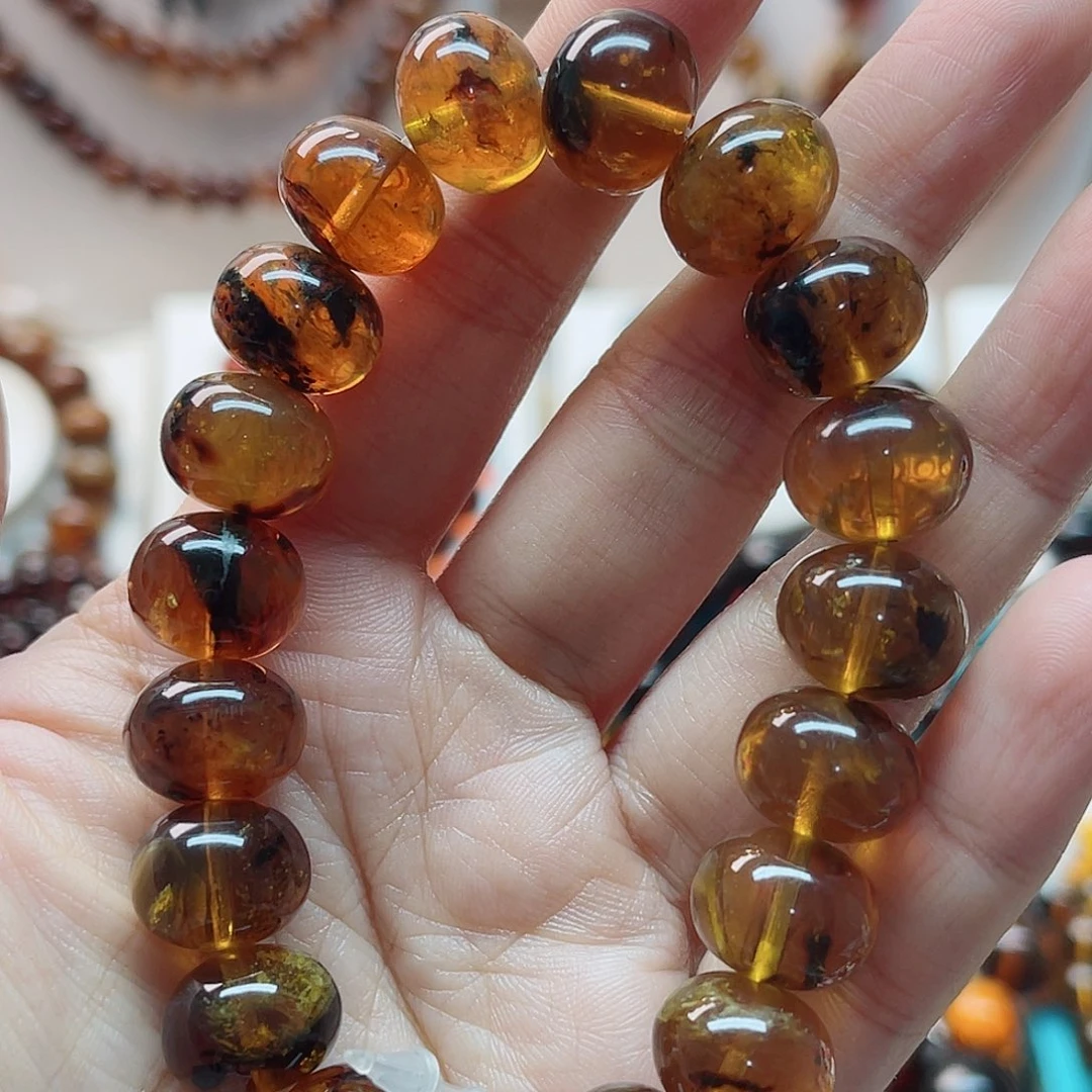 手链琥珀未镶嵌琥珀13